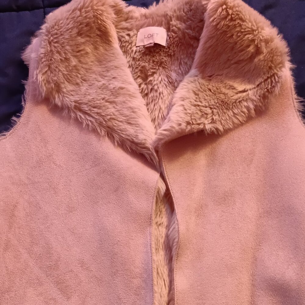 Suede Tan vest